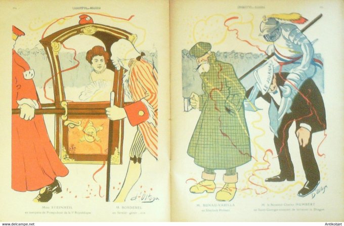 L'Assiette au beurre 1908 # 412 Cortège Carnavalesque Ostoya