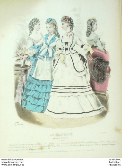 Le Caprice 1874 # 1049 (Maison Plumeul)