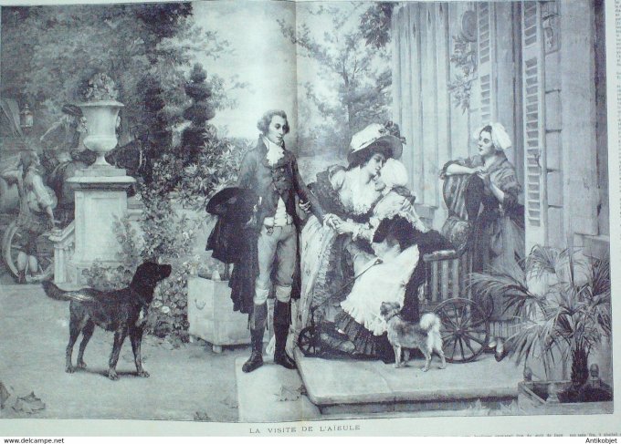 Soleil du Dimanche 1897 n°52 Panama les accusés Tiepolo Général Jacquemin