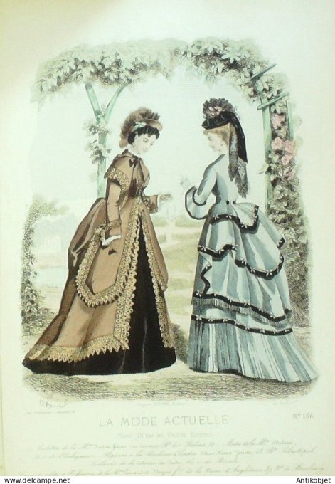 La Mode actuelle 1851 # 136 (Maison Jodon)