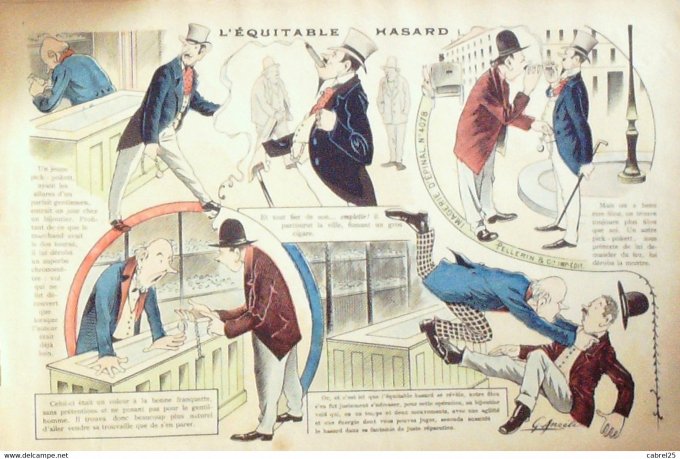 L'equitable Hasard (Pellerin d'epinal) Angéli