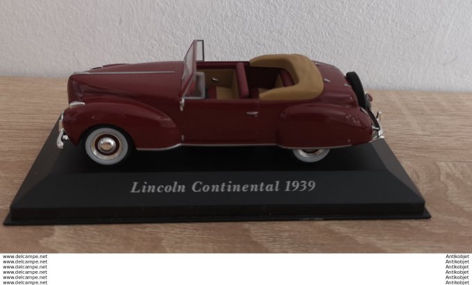Lincoln Continental 1939 1:43