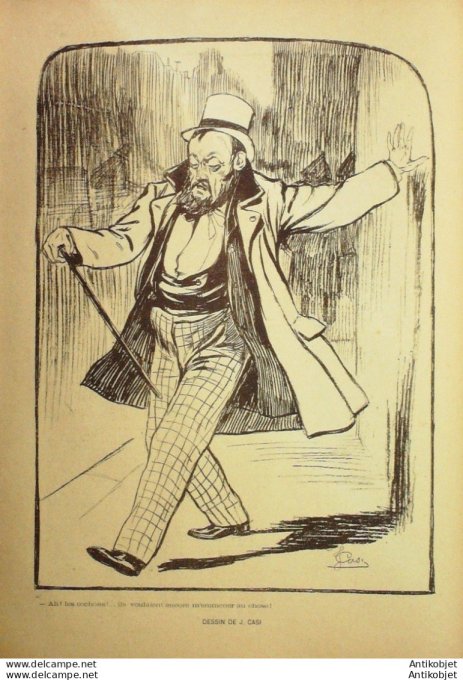 Gil Blas 1901 n°05 DARGYL Henry CAEN CASI Marc ANFOSSI Gaston DEVAL Léon CHAVIGNAUD VANDERQUAND