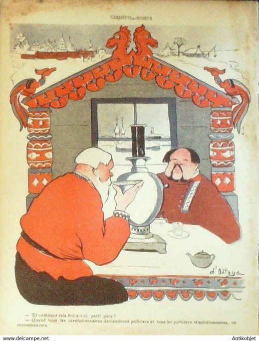 L'Assiette au beurre 1908 # 415 Les dessous de la Police Russe Bakai Ostoya
