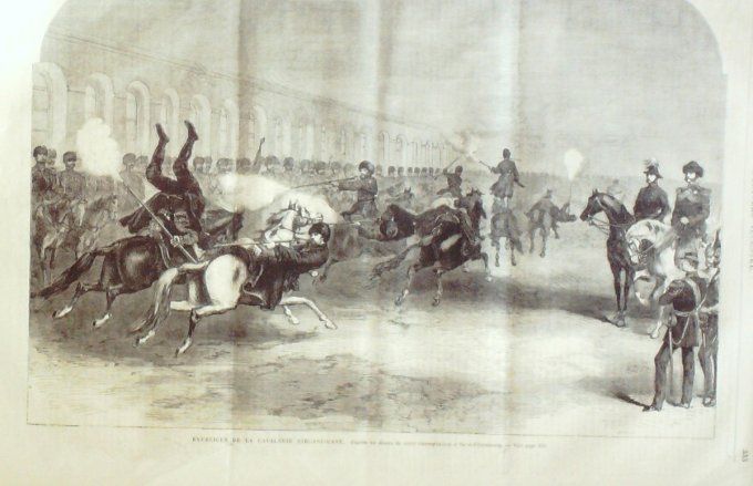 L'Univers illustré 1867 # 644 Tunis Italie Gênes Tyrol Madagascar Reine Mexico 
