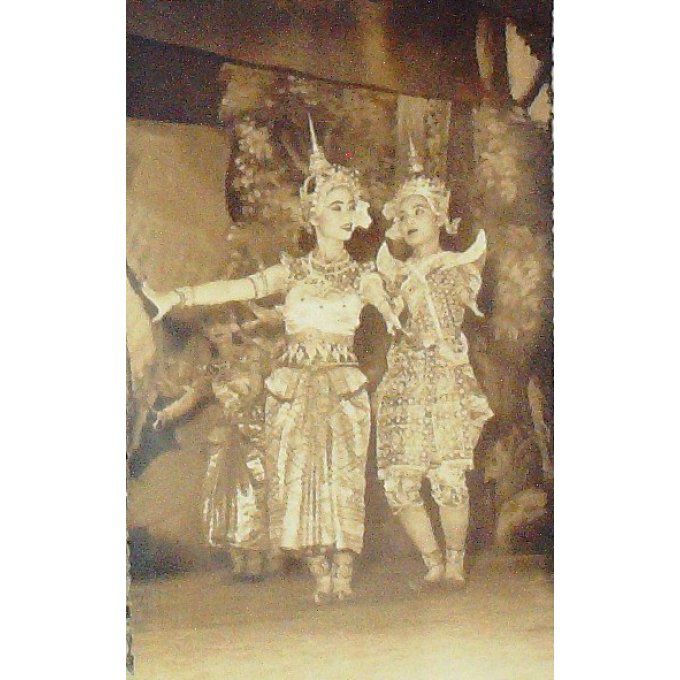 Carte Postale CAMBODGE DANSEURS 1920