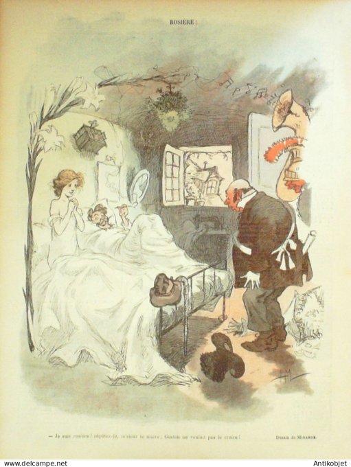 Le Rire 1904-06- 4 #  70 Journal humoristique Ed.Originale Vengeance du mari