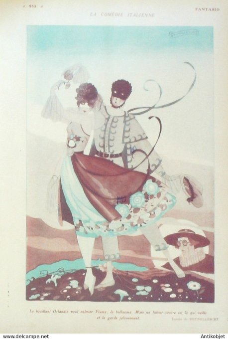 Fantasio 298 1919 Brunelleschi Hemard Faivre Gernault Prejalan Wegener Fabris