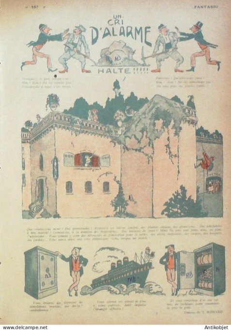 Fantasio 298 1919 Brunelleschi Hemard Faivre Gernault Prejalan Wegener Fabris