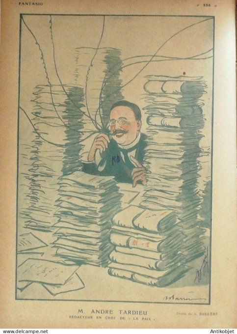 Fantasio 298 1919 Brunelleschi Hemard Faivre Gernault Prejalan Wegener Fabris