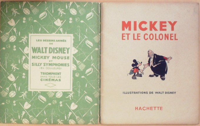 Bd MICKEY et le COLONEL (Hachette Walt Disney)-1938-Eo