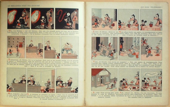 Bd MICKEY et le COLONEL (Hachette Walt Disney)-1938-Eo
