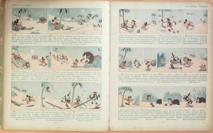 Bd MICKEY les AVENTURES (Hachette Walt Disney)-1931-Eo