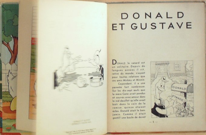 Bd DONALD et GUSTAVE (Hachette Walt Disney)-1946