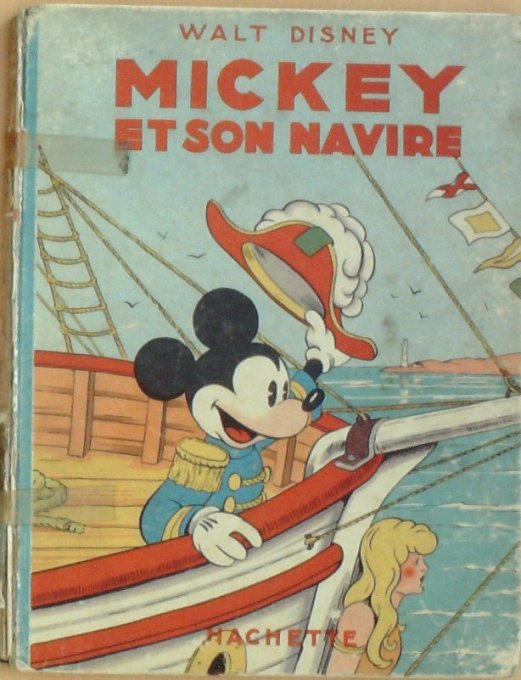 Bd MICKEY et son NAVIRE (Hachette Walt Disney)-1948