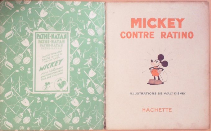 Bd MICKEY contre RATINO (Hachette Walt Disney)-1932-Eo