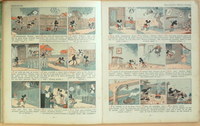 Bd MICKEY contre RATINO (Hachette Walt Disney)-1932-Eo