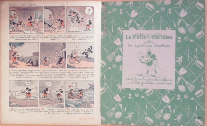 Bd MICKEY contre RATINO (Hachette Walt Disney)-1932-Eo