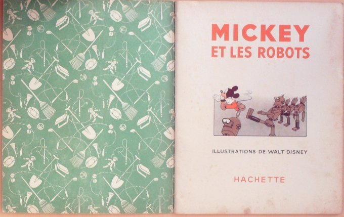 Bd MICKEY et les ROBOTS (Hachette Walt Disney)-1952