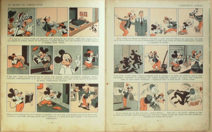 Bd MICKEY et les ROBOTS (Hachette Walt Disney)-1952