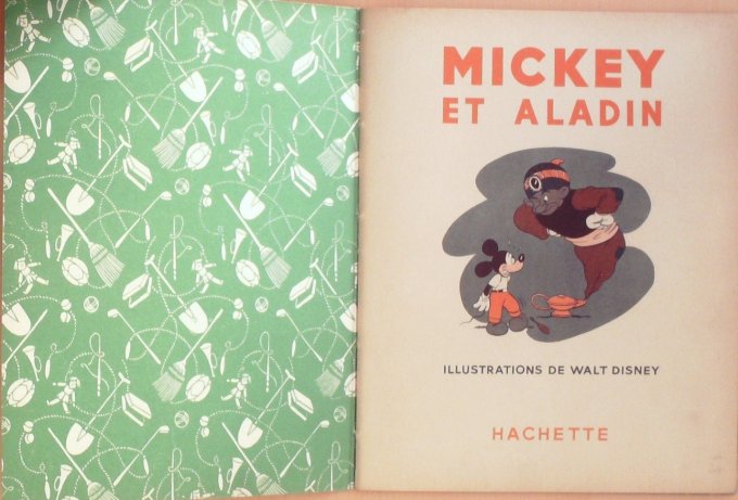 Bd MICKEY et ALADIN (Hachette Walt Disney)-1953