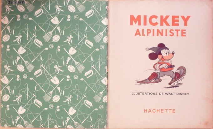 Bd MICKEY ALPINISTE (Hachette Walt Disney)-1954