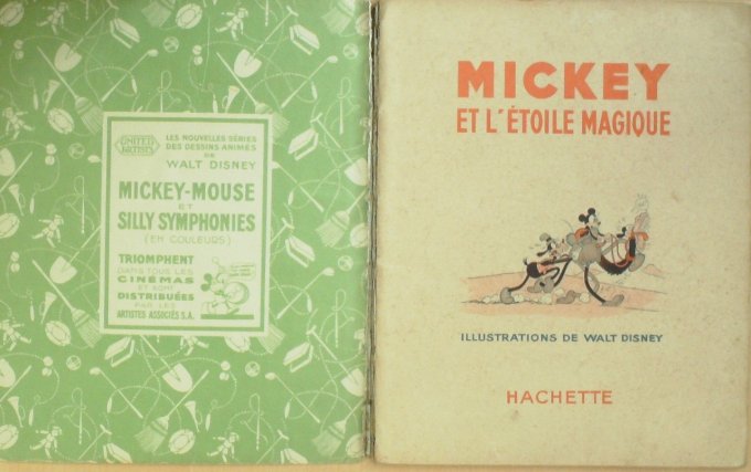 Bd MICKEY et L'ETOILE MAGIQUE (Hachette Walt Disney)-1936-Eo