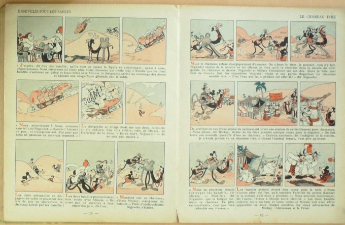 Bd MICKEY et L'ETOILE MAGIQUE (Hachette Walt Disney)-1936-Eo