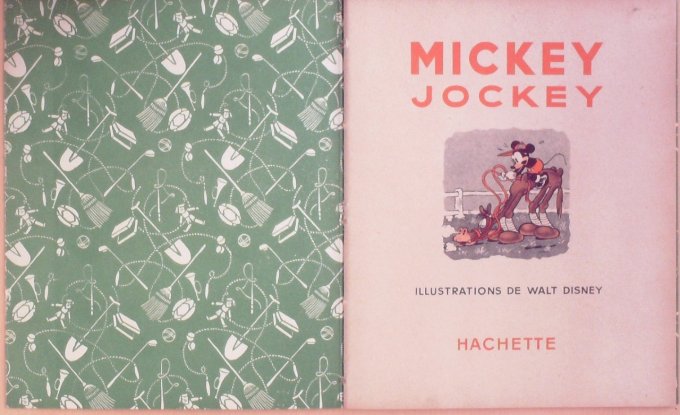 Bd MICKEY JOCKEY (Hachette Walt Disney)-1951