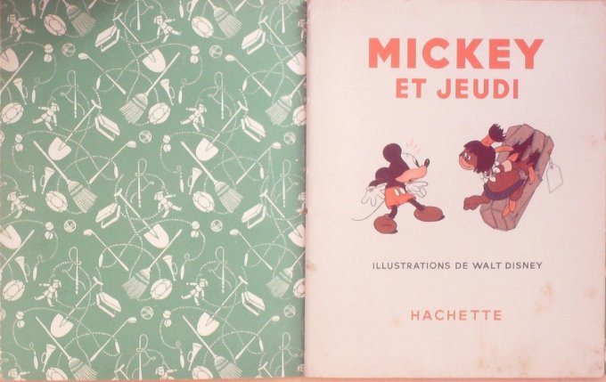 Bd MICKEY et JEUDI (Hachette Walt Disney)-1952