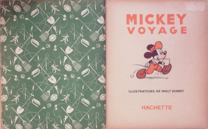 Bd MICKEY VOYAGE (Hachette Walt Disney)-1950