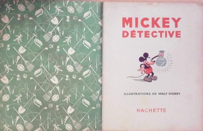 Bd MICKEY DETECTIVE (Hachette Walt Disney)-1949