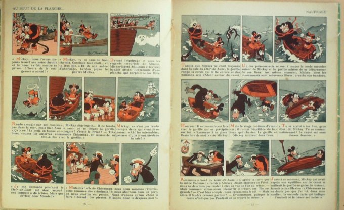 Bd MICKEY et le TRESOR (Hachette Walt Disney)-1952