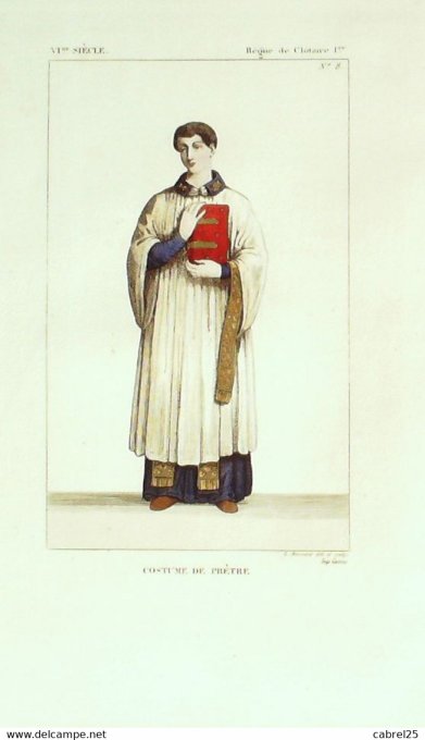 Religieux Prêtre 1852