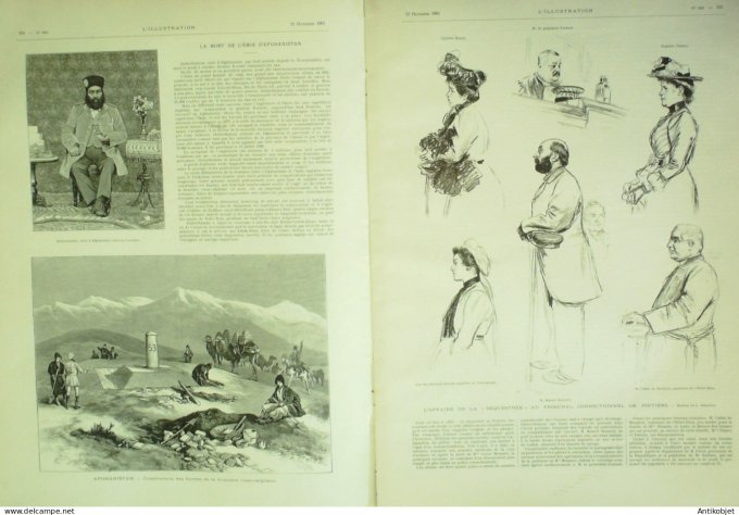 L'illustration 1901 n°3059 Afghanistan Rome fouilles Afrique-Sud Transvaal