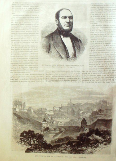 L'Univers illustré 1867 # 646 Luxembourg Oeuvre Murillo Adolphe Sax