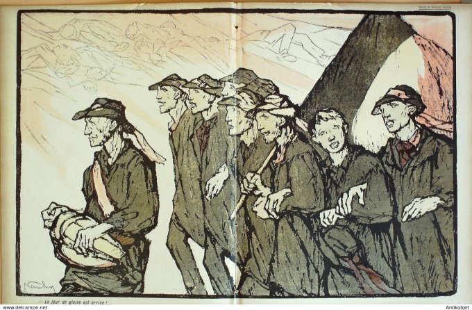 L'Assiette au beurre 1906 # 258 Le consiel de révision Kupka Ibels Florès Poulbot