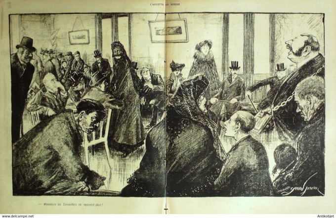 L'Assiette au beurre 1902 n° 55 Municipales Grandjouan