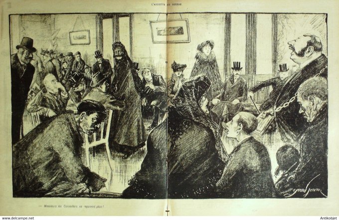 L'Assiette au beurre 1902 #  55 Municipales Grandjouan