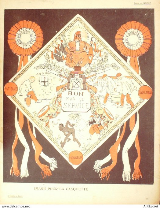 L'Assiette au beurre 1906 # 258 Le consiel de révision Kupka Ibels Florès Poulbot