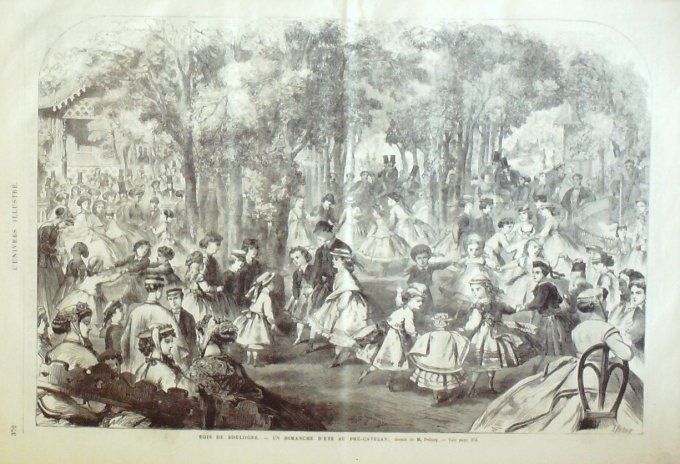 L'Univers illustré 1867 # 647 Allemagne Munster Ulm Anvers Boulogne Pré-Catalan (92) 