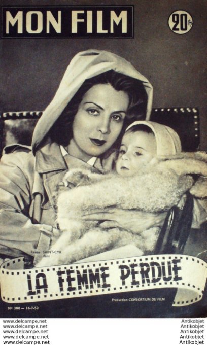 Mon Film 308 52-07-16 La femme perdue Errol Flynn Georges Guetary