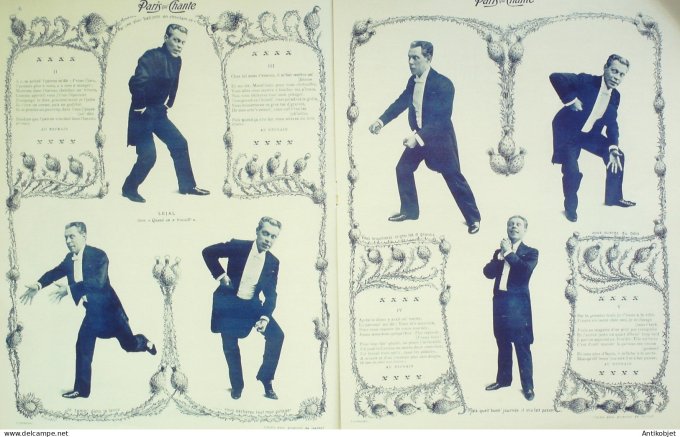 Paris qui chante 1903 #36 Brébion Victor Lejal Bonnaire Sinoël Gerville