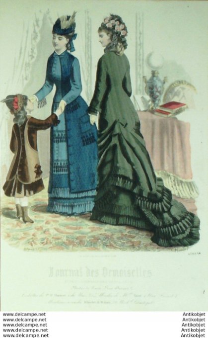 Journal de Demoiselles 1877 # 4088b (Maison Petit St-Thomas)