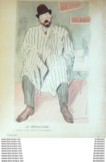 L'Assiette au beurre 1905 # 223 A Jeanne d'Arc L'entente cordiale Iribe