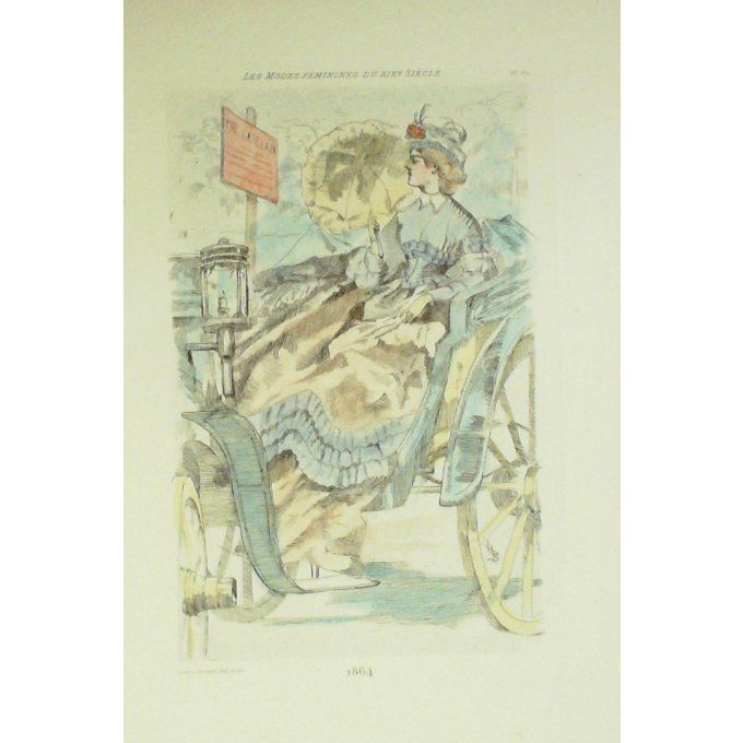 Mode Féminine époque 1864 (H.Boutet)