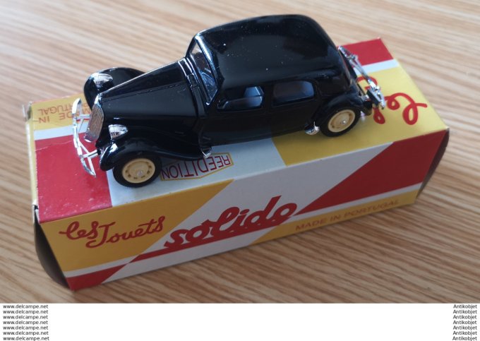 Citroen 15 Cv 1939 Solido Hachette 1:43