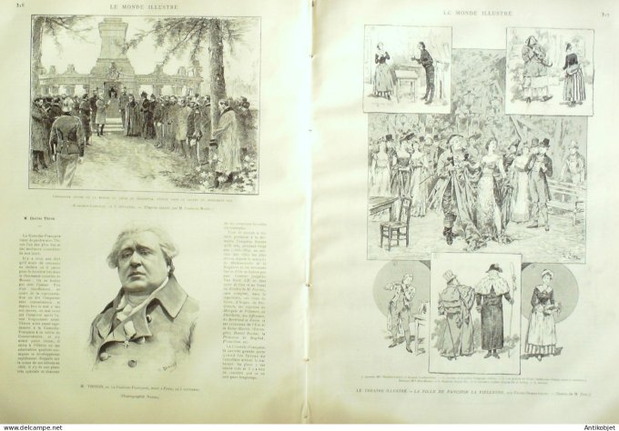 Le Monde illustré 1891 n°1807 île Sumatra Alos-Stah Pasumah Siam Singora Malaisie Malacca Kalantam