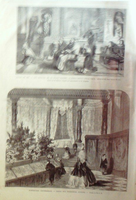 L'Univers illustré 1867 # 650 Suisse Genève Egypte Isamïl-Pacha VersaillesItalie Isola-Bella