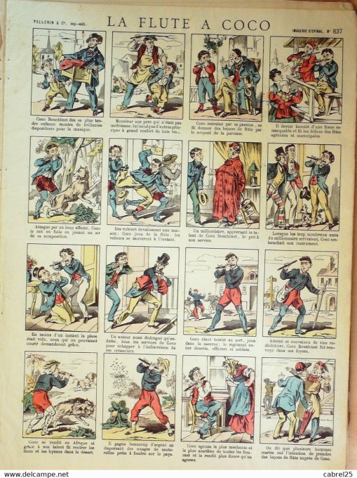 La Flute A Coco (Pellerin d'epinal)